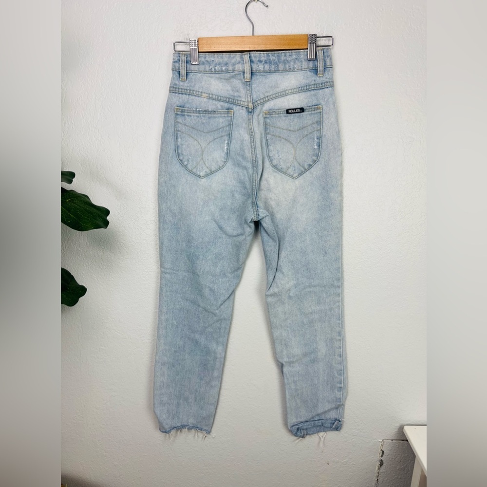 ROLLA'S Light Blue High Rise Women's Jeans - Picture 6 of 8